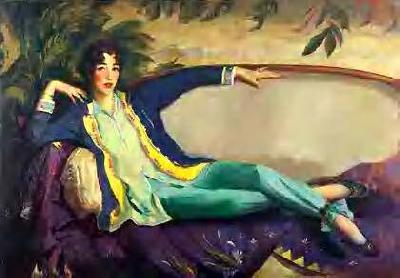 Robert Henri Gertrude Vanderbilt Whitney, 1916, by Robert Henri Sweden oil painting art